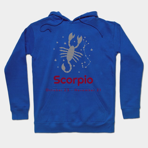 Scorpio Hoodie by Conundrum Cracker